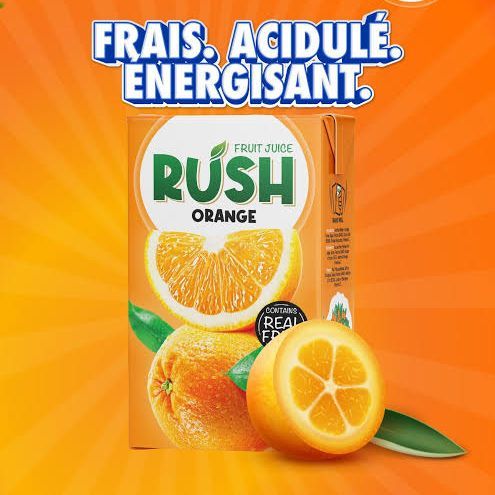 Jus d'orange pur jus 1L