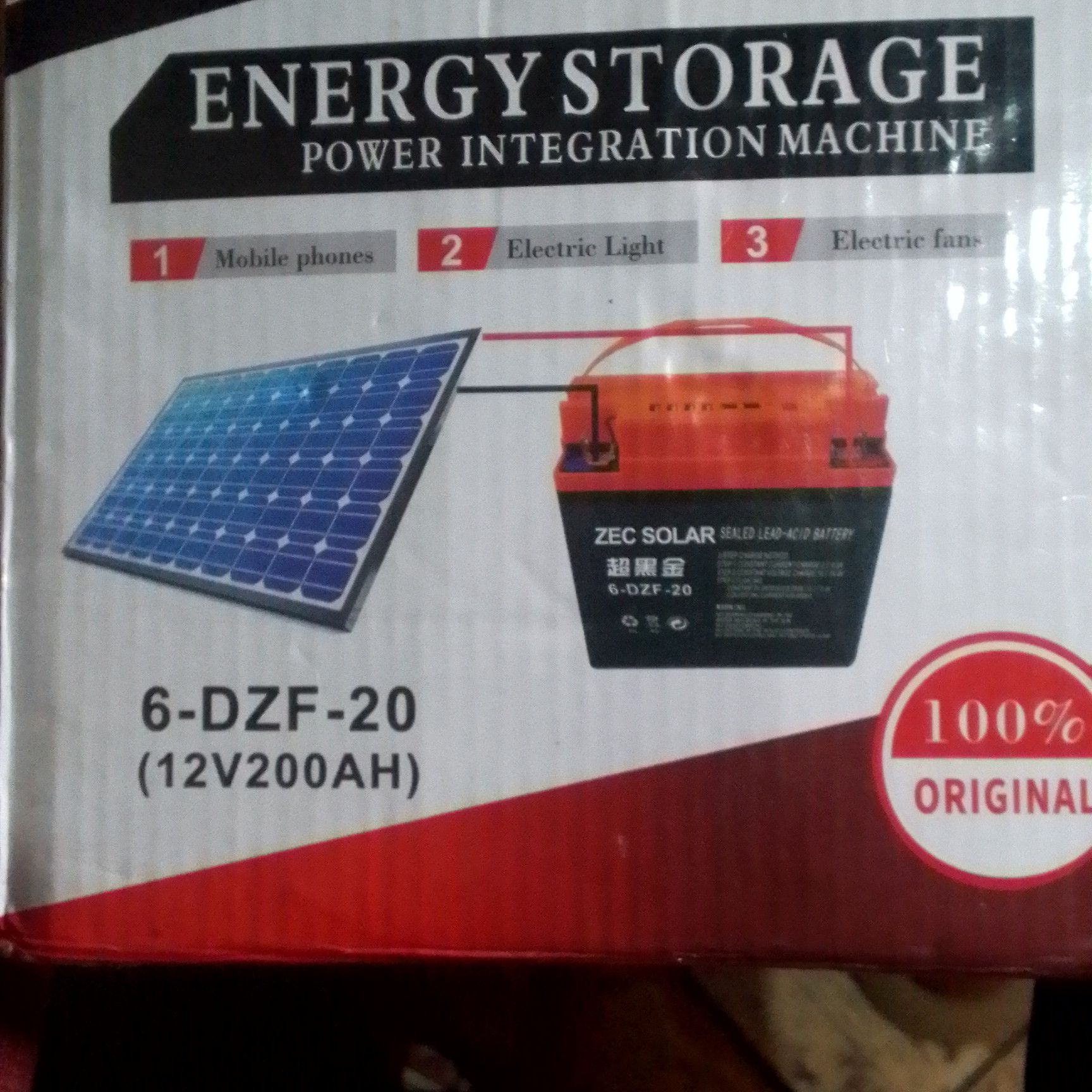 Batterie gel 200Ah