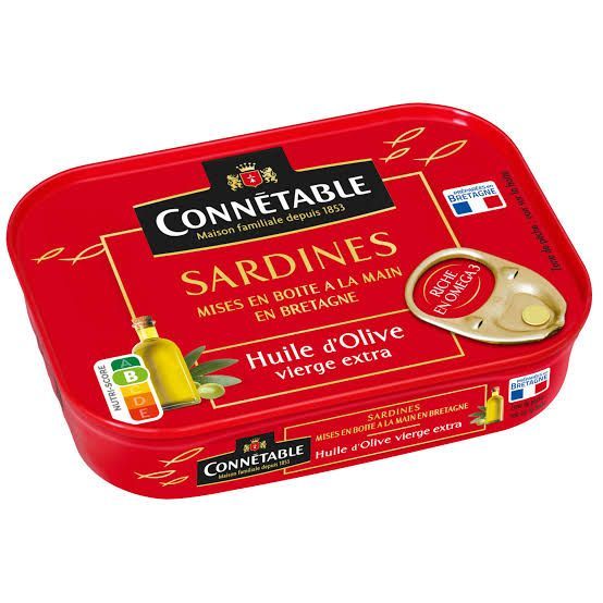 Sardines a l'huile vegetale