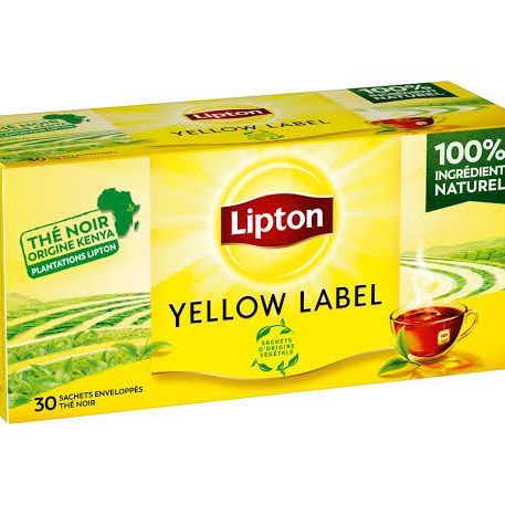 The Lipton Jaune 25 sachets