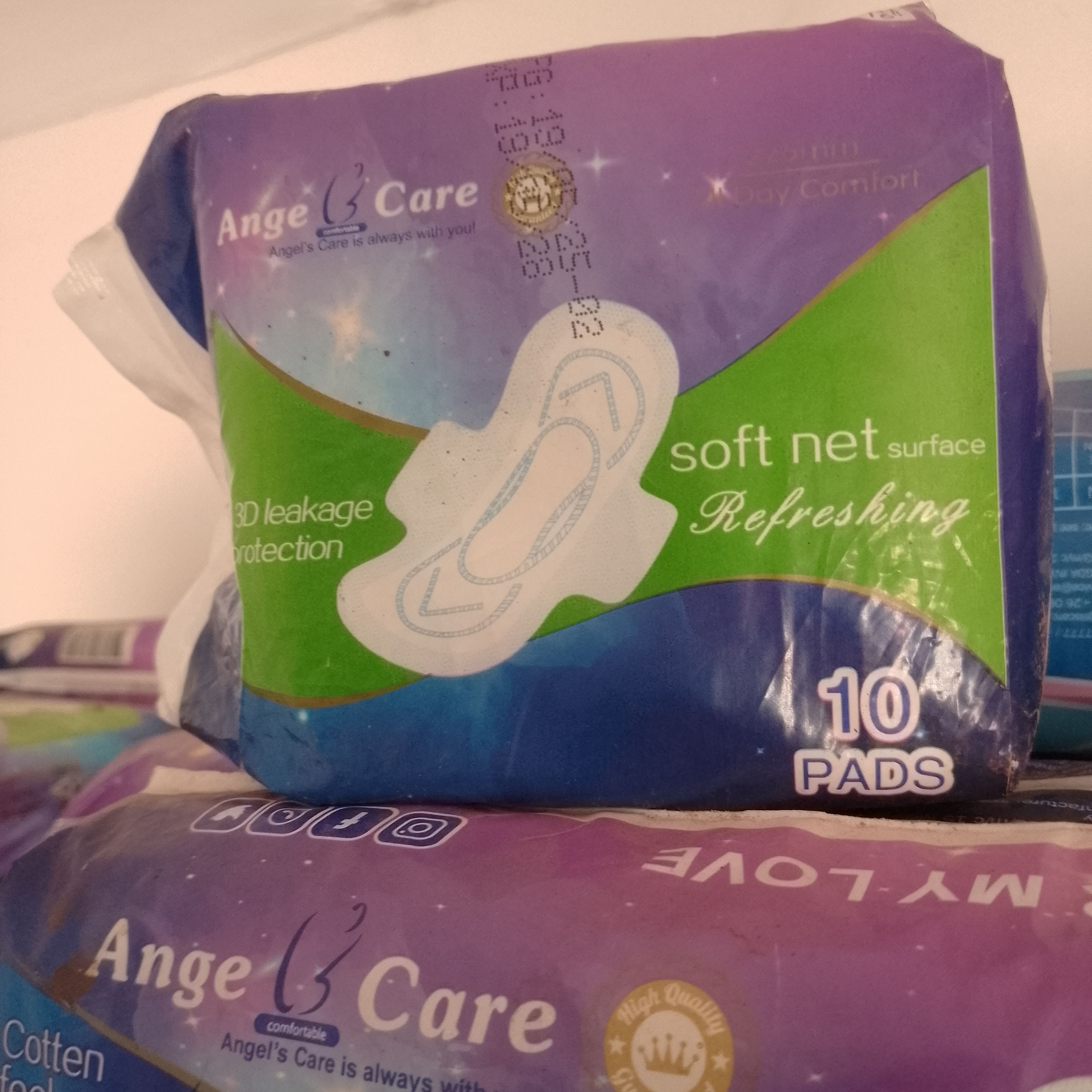 Ange care ( Serviette)